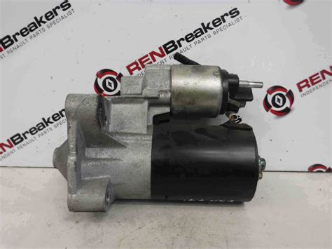 Renault Megane Scenic V Starter Motor Starting