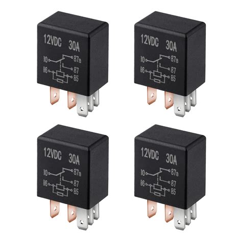 Aiex Pcs Relay V A Automotive Relays V Pin V Relay For