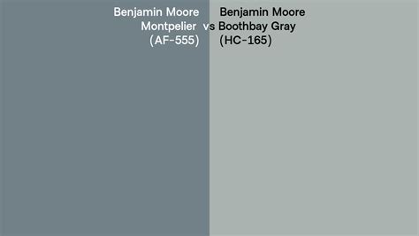 Benjamin Moore Montpelier Vs Boothbay Gray Side By Side Comparison