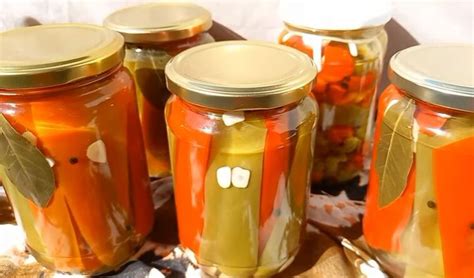 Kisele Paprike Roge Sa Bijelim Lukom Za 15 Minuta Sour Peppers