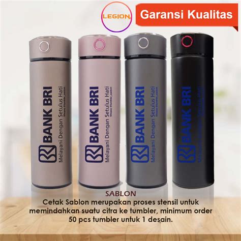 Jual Tumbler Custom T Dengan Cetak Sablon Souvenir Tumbler