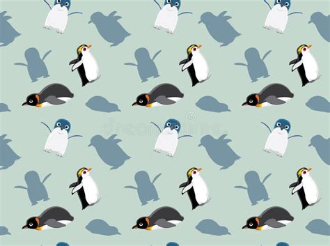 Penguin Wallpaper Vector Illustration 1 Stock Vector - Illustration of ...