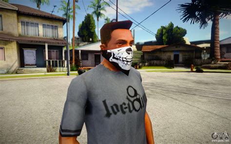 New Half Skull Mask Para Gta San Andreas