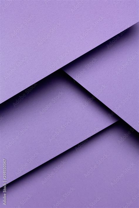 Purple geometric shapes. Material design concept Stock Photo | Adobe Stock