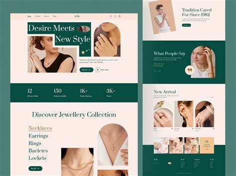 Jello Jewellery Ecommerce Website Design By Ranu Hasan On Dribbble