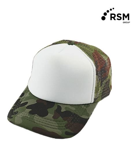 Gorra Trucker Camuflada X 6 Unidades A Sublimacion Env Grat RSM GROUP