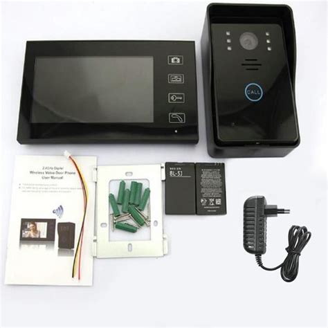 Tft Lcd G Mega Sans Fil Portier Interphone Visiophone Cam Ra