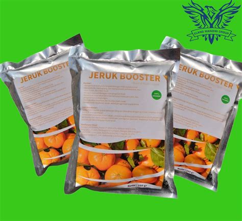 Pupuk Booster Organik Pelebat Jeruk Lemon Pupuk Perangsang Buah