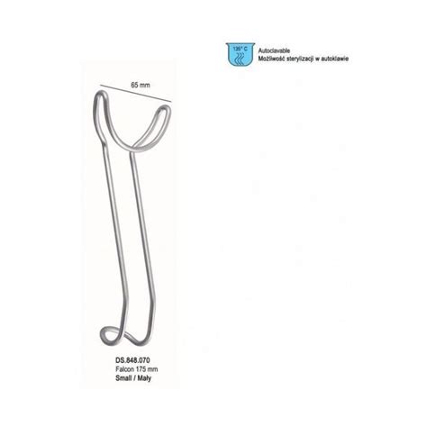 Retractor Universal Lip And Cheek Double Ended Small 65mm X 175mm