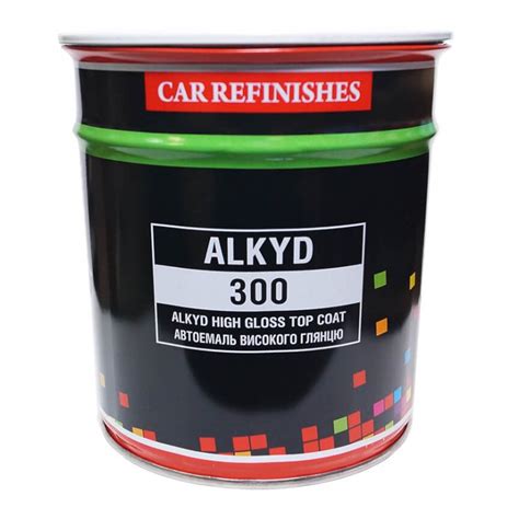 Автокраска Алкидная Однокомпонентная 601 Черная CS System Alkyd 300 0,8 ...