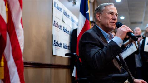 Texas Governor Greg Abbott Faces A Crowded Gop Primary But Keeps His