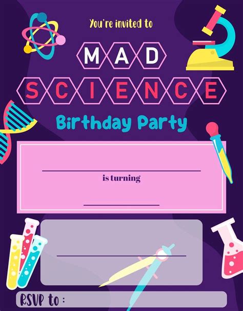 10 Best Mad Scientist Badge Printables Pdf For Free At Printablee Science Party Invitations