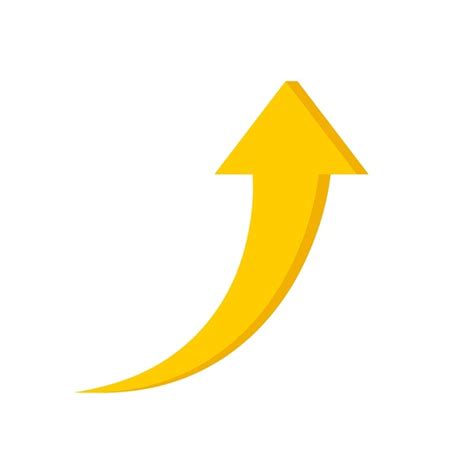 Yellow Arrow Icon