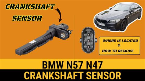 How To Remove Crankshaft Sensor BMW N47 N57 Crank Sensor Location F10