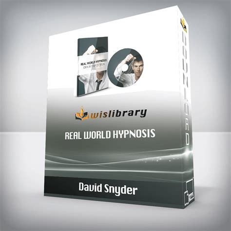 David Snyder Real World Hypnosis Identity By Design