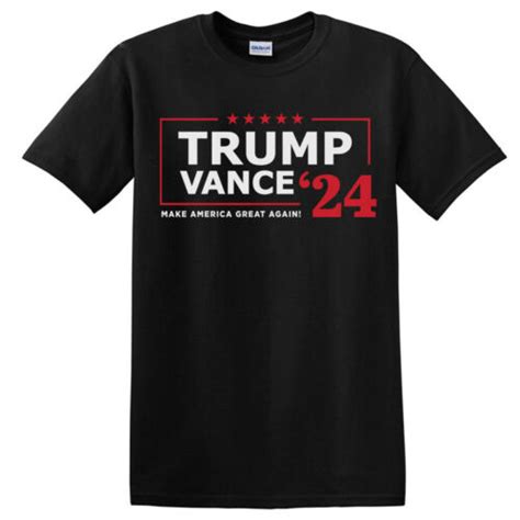 Trump Vance 2024 Election T Shirt Make America Great Again Maga Trump