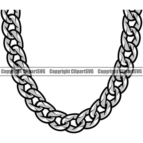 Necklace Chain Drawing