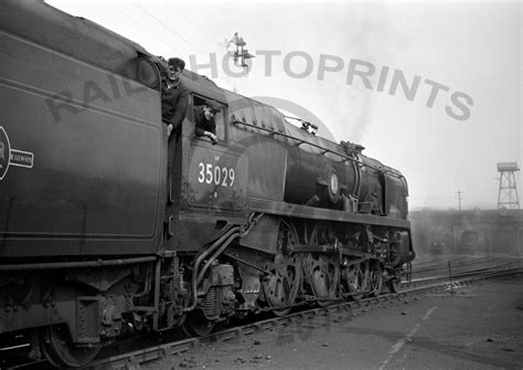 Rail Photoprints Merchant Navy Pacifics