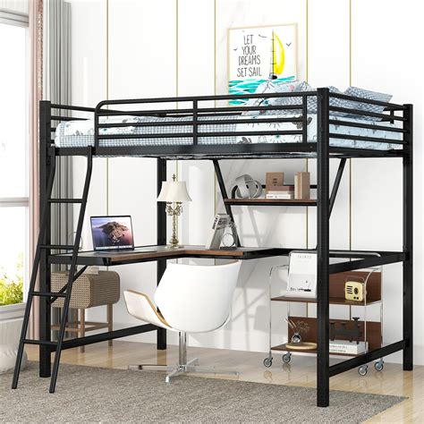 Snapklik.com : Full Size Loft Bed