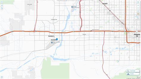 Avondale, Arizona Map