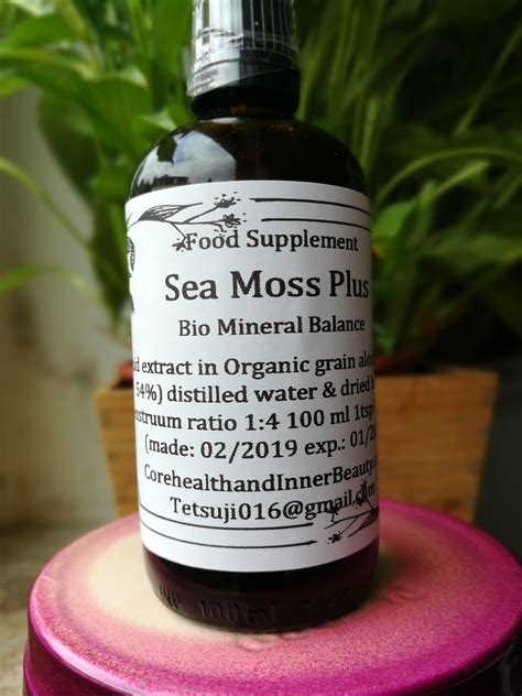 Sea Moss Health Food Retail Dietary Supplements And More