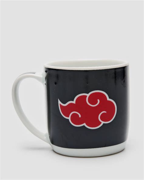 Caneca Urban Akatsuki 300ml Branca Naruto FANLAB Oficial