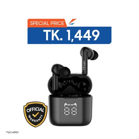 Buy Imilab Imiki T Tws Earbuds At Best Price In Bangladesh Pickaboo