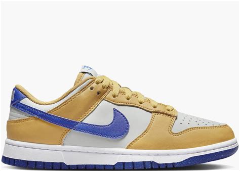 Nike Dunk Low Next Nature Wheat Gold Royal W Hype Clothinga