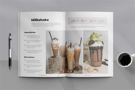 Recipe Book Or Cookbook Template Design By Afsar15 TheHungryJPEG