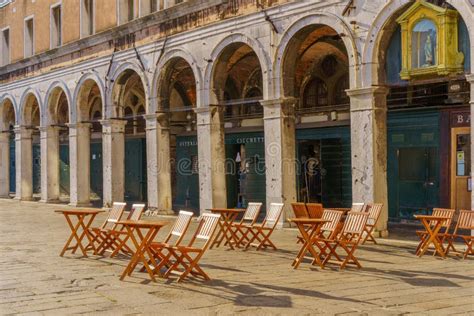 Campo Bella Vienna Square In Venice Editorial Stock Photo Image Of