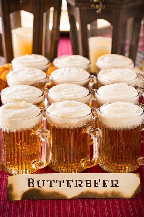 Harry Potter Butterbeer Printables