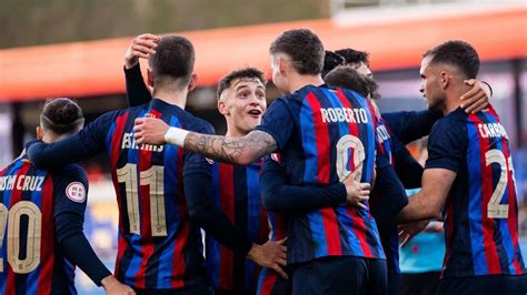 Barca Atletic Make Last Charge Towards Promotion To La Liga SmartBank