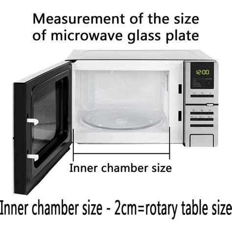 Plateau En Verre Lisse For Micro Ondes En Forme De Y Paisseur Cm