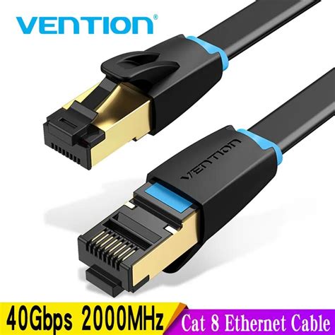 Vention Cable Ethernet Cat 8 De Alta Velocidad Conector RJ45 Para M Dem