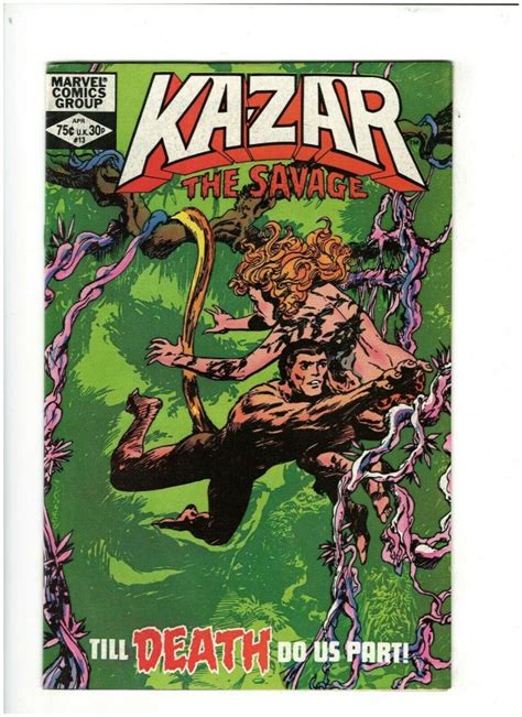 Ka Zar The Savage Vf Marvel Comics Sheena Comic Books