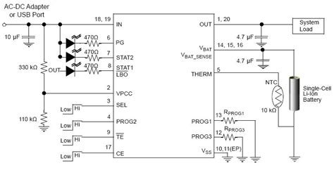 Li Ion Li Poly Battery Charge And System Load Sharing Management Design