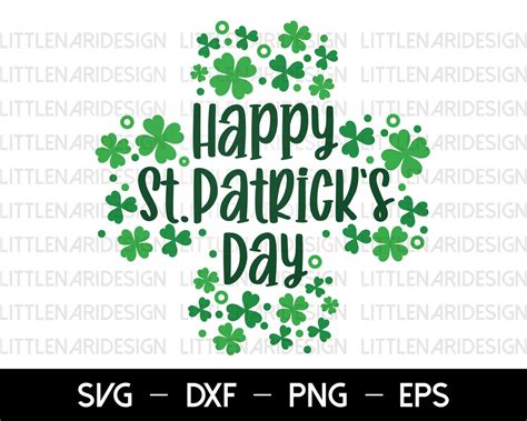 Happy St Patricks Day Svg St Patricks Svg Svg Etsy