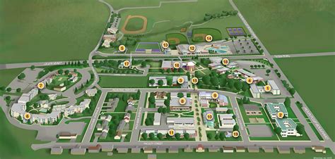 Cal Lutheran Campus Map – Map Vector