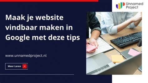 Professioneel Website Vindbaar Maken In Google