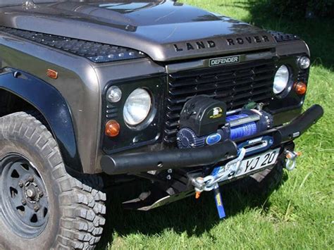 Vierkant Offroad Winch Bumper Tubular For Land Rover Defender