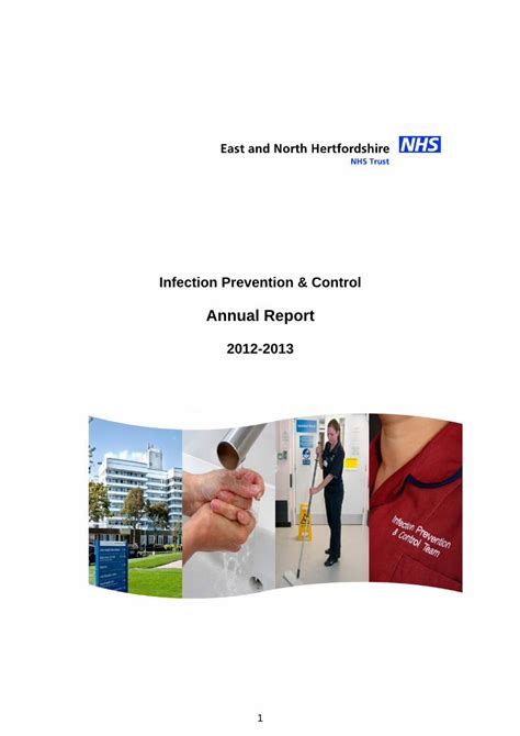 Pdf Infection Prevention Control East And North Herts Nhs