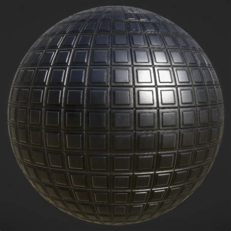 Metal Ventilation Pbr Material Texture Download