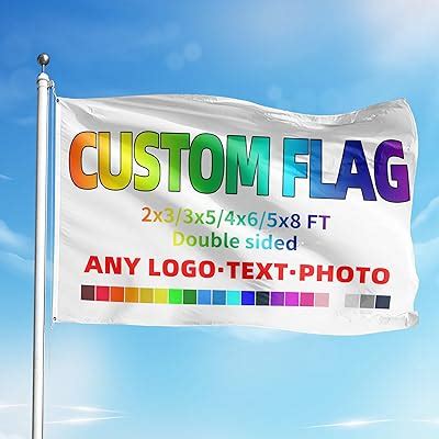 Amazon Custom Flag X Ft Design Print Your Own Logo Photo