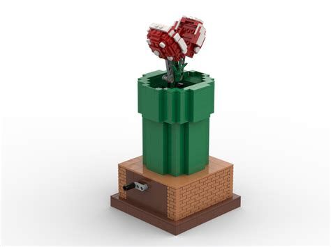 Lego Moc Mario Piranha Plant By Franklin Bricks Rebrickable Build