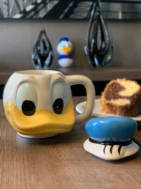 Enfeite De Porcelana Caneca D Pato Donald Disney Ml Toyshow