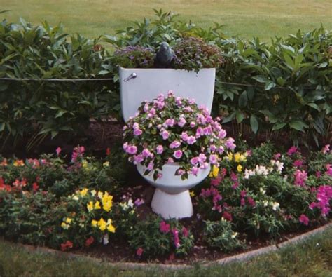 Pin By Cindys Centsible Art On Garden Ideas Garden Toilet Front