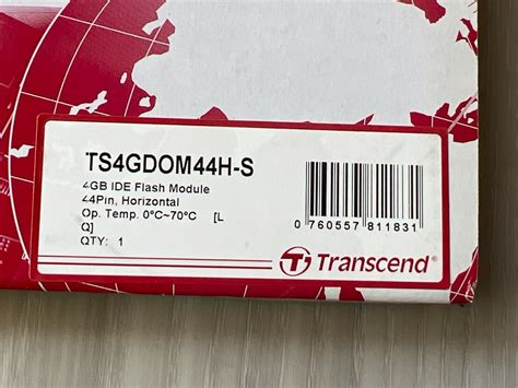 Transcend 4GB Internal TS4GDOM44H S Flash Module For Sale Online EBay