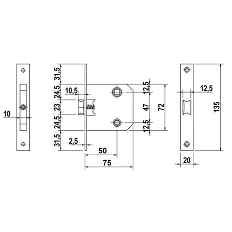 Unified Latch Series 8890 And 8790 Mortise Locks For Wooden Lince