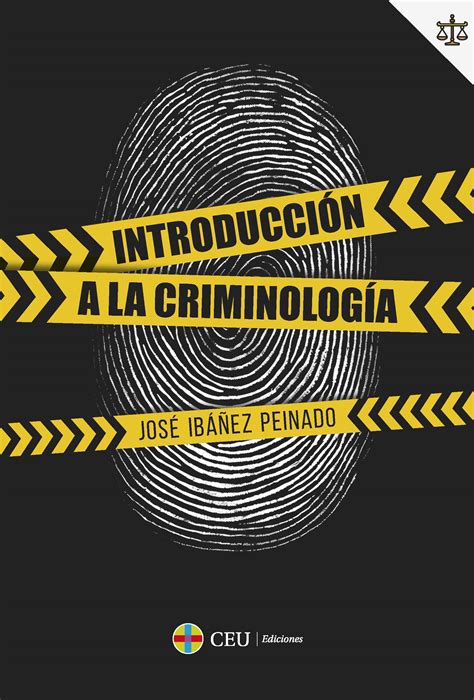 Libro Introducci N A La Criminolog A Ib Ez Peinado