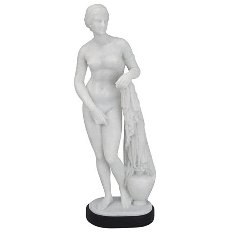 Aphrodite Of Knidos Bonded Marble Resin Statue Franklin Mint